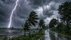 চার জেলায় ঘণ্টায় ৬০ কিলোমিটার বেগে ঝড়ের শঙ্কা, নদীবন্দরে সতর্কতা