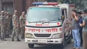 কলকাতা থেকে দেশে আনা হলো ছাত্রলীগের সাবেক সাধারণ সম্পাদক রোটনের লাশ