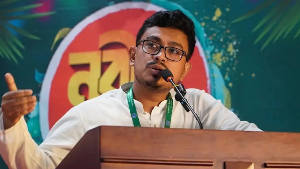 ঠাকুরগাঁও-১ উপনির্বাচন: চাঁদাবাজ-মাদক নির্মূলে দাঁড়িপাল্লায় ভোট চাইলেন ডাকসু ভিপি সাদিক কায়েম