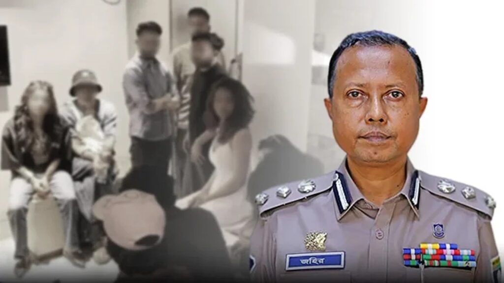 অতিরিক্ত ডিআইজির বাসায় রেইভ পার্টির আসর: ৮৫ জন আটক, ‘পুলিশি পাহারা’র আশ্বাসে চলত মাদক কারবার