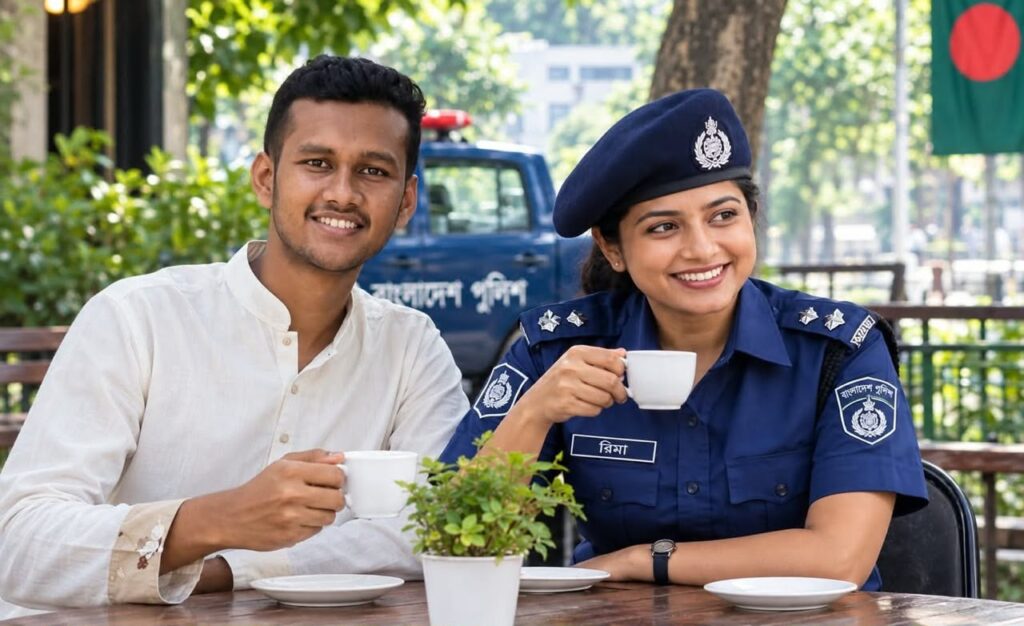 আজ পুলিশের সঙ্গে এক কাপ কফি খাওয়ার দিন